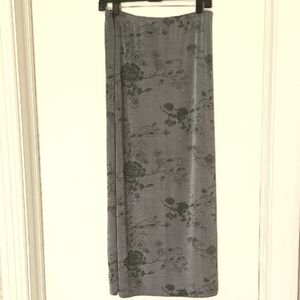 Lightweight Floral Maxi Skirt M/L